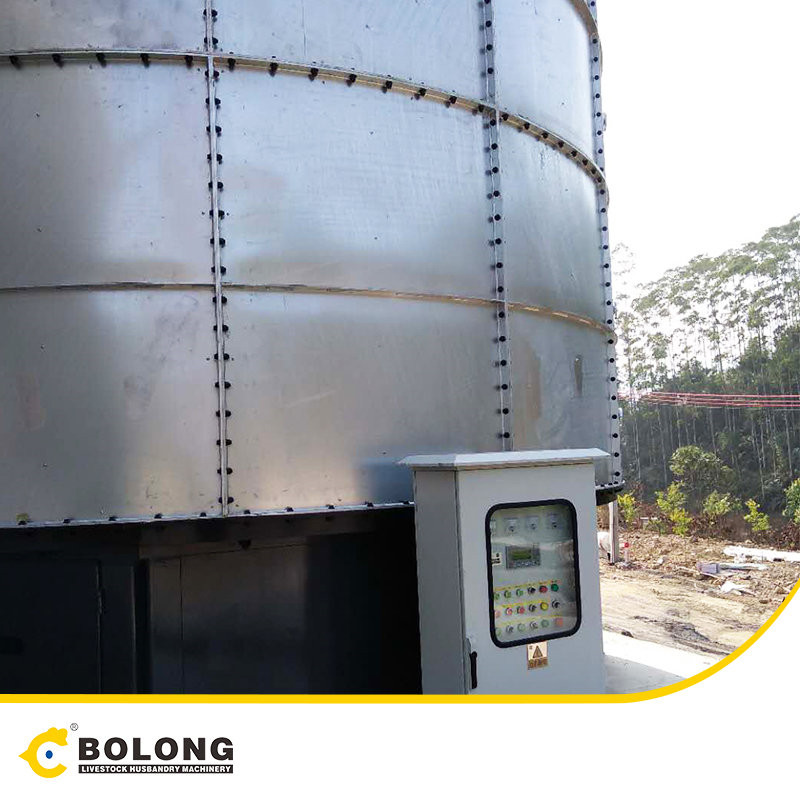 quite-running commercial composting tank